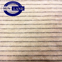 100% cotton anti-static jersey fabric for garment materials